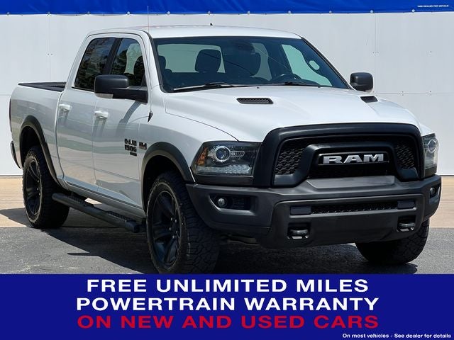 2022 RAM 1500 Classic SLT in Bright White — front three-quarter view